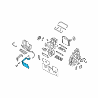 OEM 2007 Kia Rondo Heater Core Assembly Diagram - 971381D000