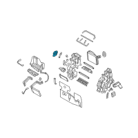 OEM 2007 Kia Rondo Mode Actuator Diagram - 971541D000