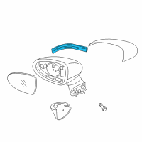 OEM Kia Lamp Assembly-Outside Mirror Diagram - 876241W000