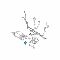 OEM 2007 Lincoln MKX Purge Control Valve Diagram - 7T4Z-9C915-A