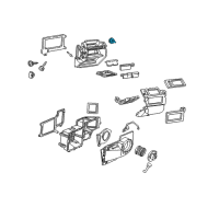 OEM 2004 Chevrolet Express 3500 Actuator Diagram - 89018674