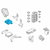 OEM Infiniti Controller Assy-Adas Diagram - 284E7-6JR0B