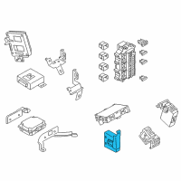 OEM Infiniti QX56 Controller Assy-Driving Position Diagram - 98800-1LA1B