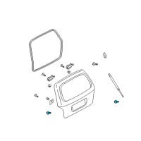 OEM 2002 Kia Sedona Stud-Ball Diagram - 0K55262625