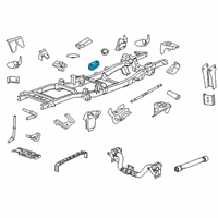 OEM 2015 Ram 3500 Cup-JOUNCE Bumper Diagram - 52058224