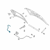 OEM 2011 Ford F-150 Lever Assembly Diagram - AL3Z-16916-A