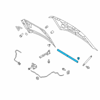 OEM 2013 Ford F-150 Front Weatherstrip Diagram - AL3Z-16A238-A