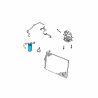 OEM 2003 Jeep Liberty ACCUMULAT-Air Conditioning Diagram - 5072139AA