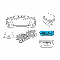 OEM 2020 BMW 840i xDrive CONTROL ELEMENT LIGHT Diagram - 61-31-5-A16-B09