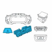OEM 2022 BMW M850i xDrive Gran Coupe AUTOMATIC AIR CONDITIONING C:641025 Diagram - 64-11-5-A1D-422