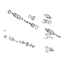 OEM Lexus RX300 Clamp Diagram - 90949-01108