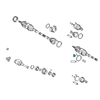 OEM Lexus RX300 Clamp Diagram - 90949-01A65