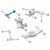 OEM 2014 Ford Police Interceptor Utility Lateral Arm Diagram - DB5Z-5A972-G