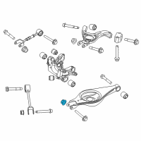 OEM 2010 Ford Escape Shock Nut Diagram - -W520517-S440