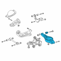 OEM Toyota C-HR Lower Control Arm Diagram - 48730-F4010