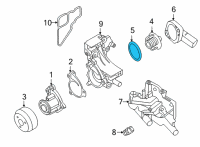 OEM 2021 Nissan Kicks Seal-O Ring Diagram - 21049-5RF3A