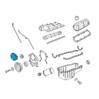 OEM 1990 Mercury Colony Park Damper Diagram - E4TZ-6316-A