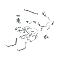 OEM Mercury Montego Vapor Valve Diagram - 5U5Z-9C915-AA