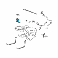 OEM 2005 Mercury Montego Module O-Ring Diagram - 4L3Z-9276-AA