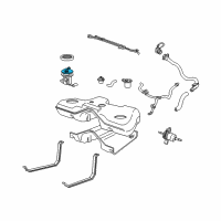 OEM 2006 Ford Freestyle Fuel Pump Diagram - 6F9Z-9275-A