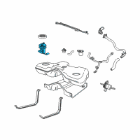 OEM 2005 Ford Freestyle Fuel Pump Diagram - 6F9Z-9H307-A