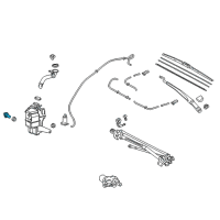 OEM 2018 Toyota Camry Fluid Level Switch Diagram - 85397-52100