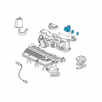 OEM Chevrolet Cavalier Valve Asm-Evap Emission Canister Purge Solenoid ( Diagram - 1997285