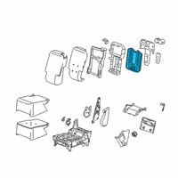 OEM Chevrolet Silverado 1500 LD Lid Diagram - 84587786