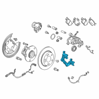 OEM 2017 Honda Civic Anchor Diagram - 43220-TGN-G01