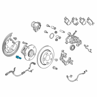 OEM Honda Civic Bolt, Wash 12X55 Diagram - 90160-TBA-A01