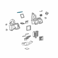OEM Chevrolet Express Seal Diagram - 52469159