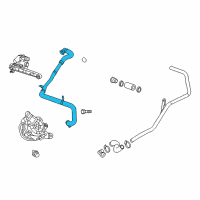 OEM Chevrolet Malibu Hose & Tube Assembly Diagram - 25984607