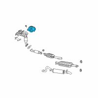 OEM 2005 Ford Escape Heat Shield Diagram - 5L8Z-9N454-AA