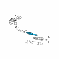 OEM 2008 Ford Escape Converter Diagram - 7L8Z-5E212-AA