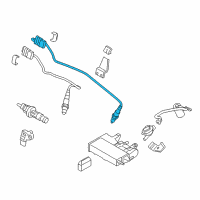 OEM BMW X1 Oxygen Sensor Rear Diagram - 11-78-8-604-889