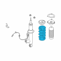 OEM 2021 Infiniti Q60 Front Spring Diagram - 54010-5CH0B