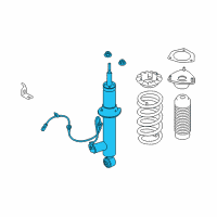 OEM 2017 Infiniti Q60 ABSORBER Kit - Shock, Front Diagram - E6110-5CF0B