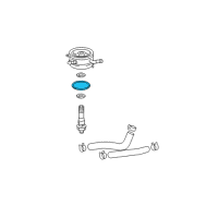 OEM 1998 Toyota Supra Oil Cooler Assembly Seal Diagram - 90301-61004