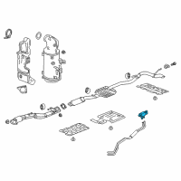 OEM 2019 GMC Terrain Sensor Diagram - 55599659