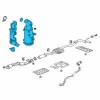 OEM 2018 Chevrolet Equinox Preconverter Diagram - 55496390