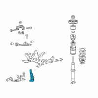 OEM Cadillac CTS Knuckle Diagram - 15775068