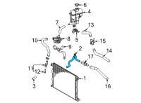 OEM 2022 Lexus NX350 HOSE, INTERCOOLER CO Diagram - 16551-25010