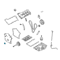 OEM Chrysler 300 Seal-CRANKSHAFT Oil Diagram - 4663618