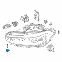 OEM BMW 228i xDrive Gran Coupe Compensating Element Diagram - 63-12-7-387-919