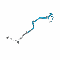 OEM Jeep Tube-Supply & Return Diagram - 55037624AI