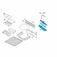 OEM Lincoln MKT Jack Assembly Diagram - 8A8Z-17080-B