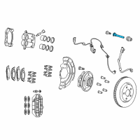 OEM 2022 Dodge Durango DISC BRAKE Diagram - 68532217AA