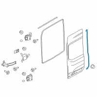 OEM 2019 Ford Transit-350 HD Door Weatherstrip Diagram - CK4Z-1525325-G