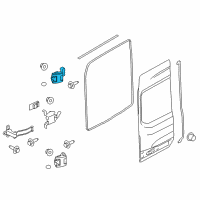 OEM 2020 Ford Transit-250 Upper Hinge Diagram - BK3Z-6126810-M