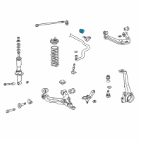 OEM 1998 Toyota 4Runner Bushings Diagram - 48815-35100